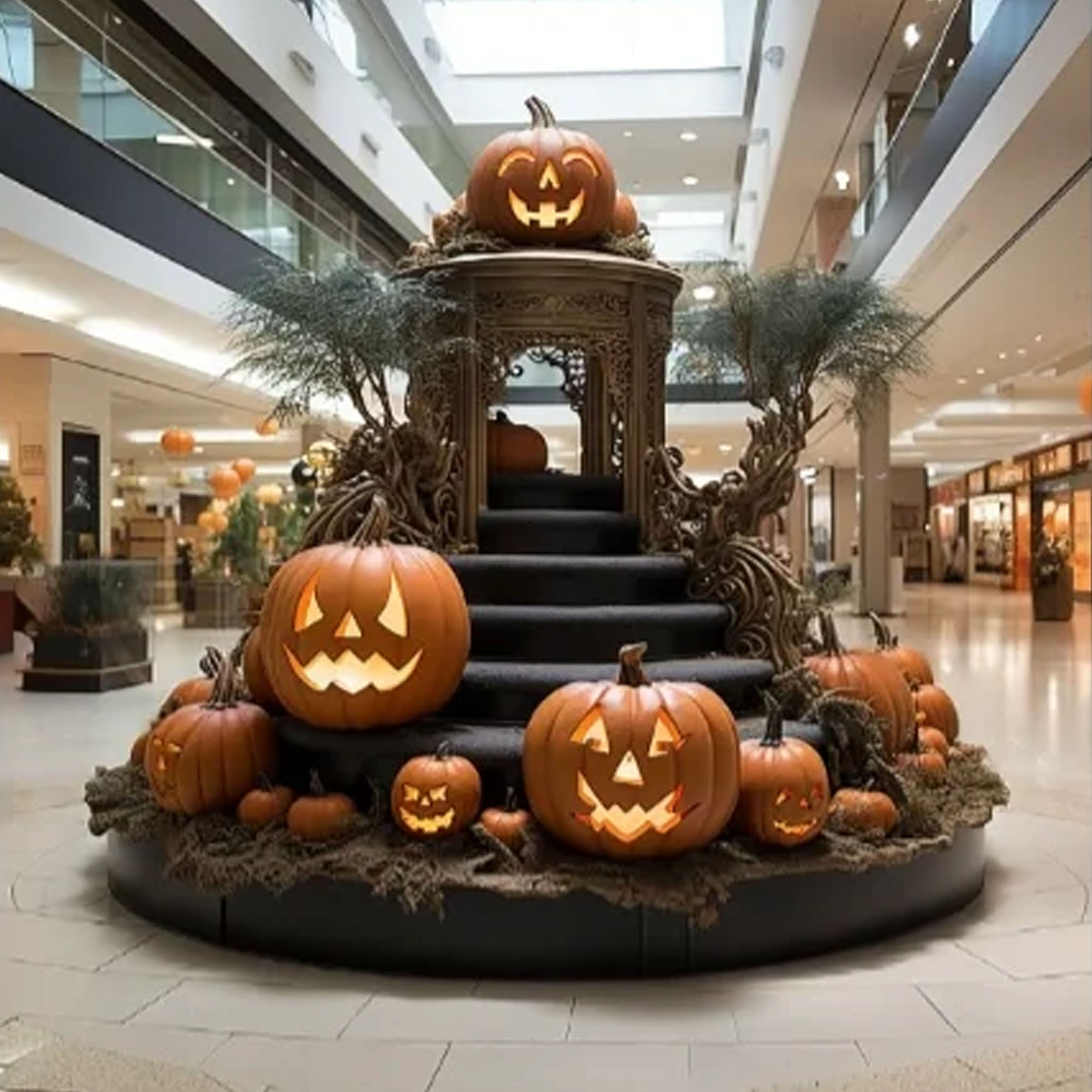 Dịch Vụ Trang Trí Halloween Cho Trung Tâm Thương Mại