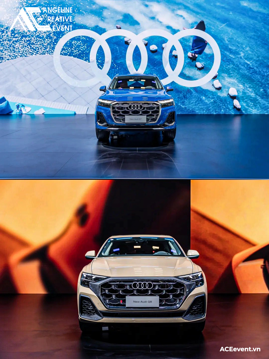 Gian hàng triển lãm xe audi