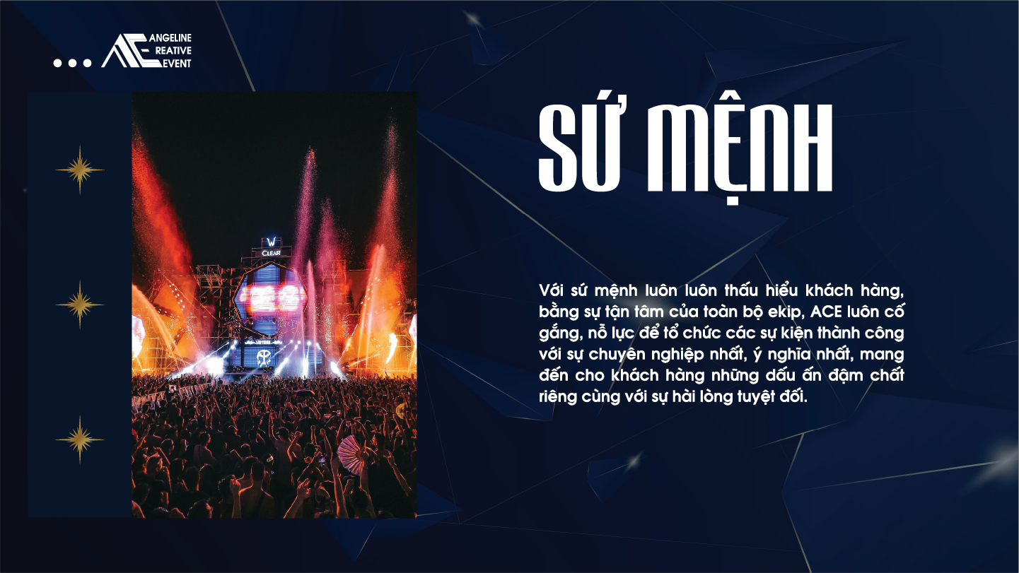 Sứ mệnh của ACE Event